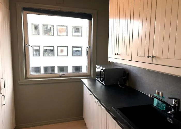 Corner With Balcony In Lägenhet *